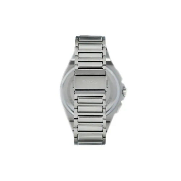 Hugo Boss 1514048 férfi kronográf karóra, nemesacél, kék, 44 mm