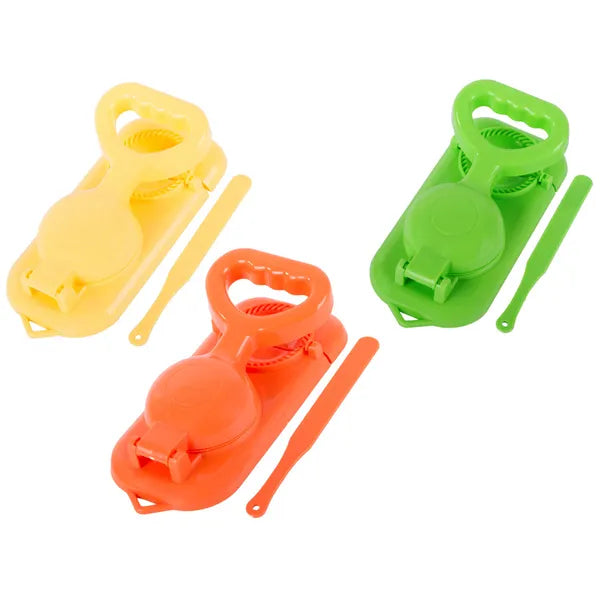 Kézi derelyeformázó gép, 8 cm átmérő, ergonomikus fogó, csúszásmentes talp