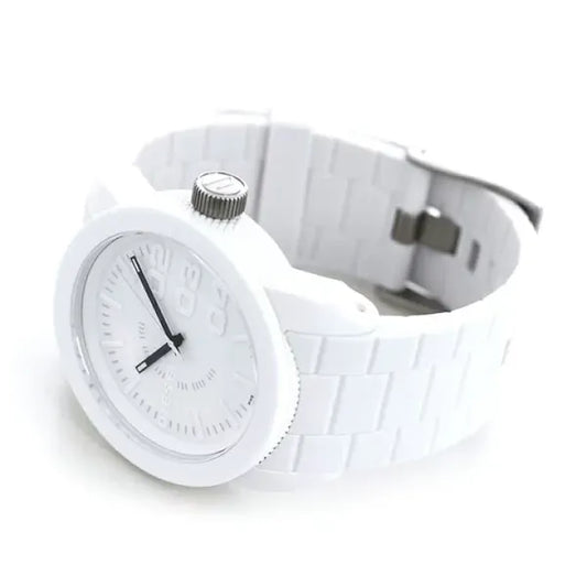 Diesel Double Down S44 DZ1436 férfi karóra 44 mm fehér műanyag