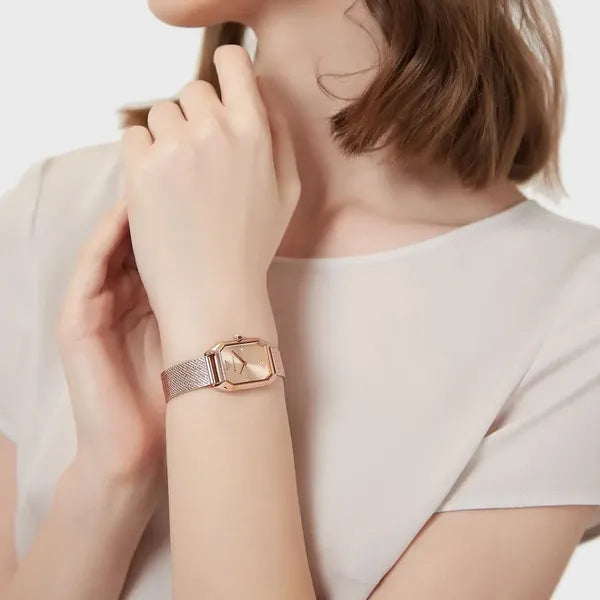Emporio Armani Gioia AR11347 női karóra, rozéarany acél, 24 mm