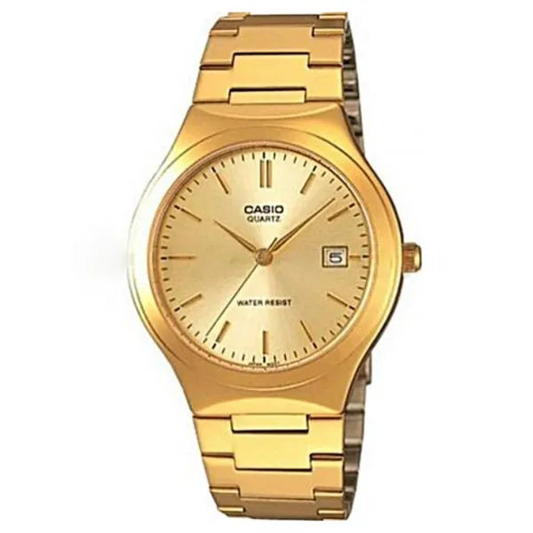 Casio MTP-1170N-9A uniszex arany rozsdamentes acél karóra, 41 mm