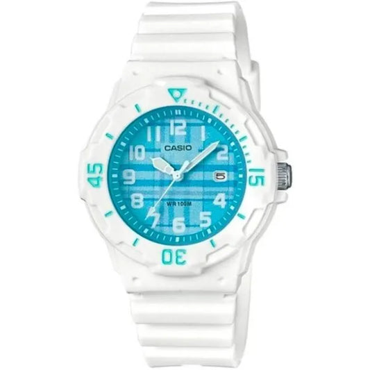 Casio női karóra LRW-200H-2CVDF, kvarc, 39 mm, WR100, fehér-kék