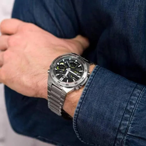 Casio Edifice EFV-C110D-1A3VEF férfi karóra, nemesacél, WR100, kvarc