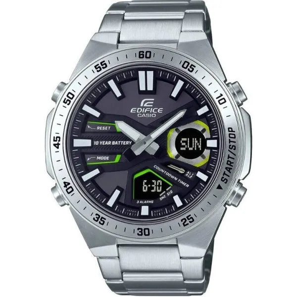 Casio Edifice EFV-C110D-1A3VEF férfi karóra, nemesacél, WR100, kvarc