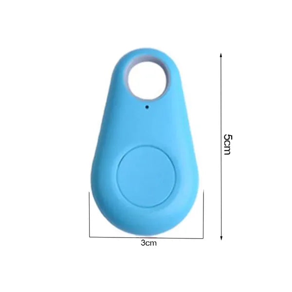 Bluetooth kulcskereső kulcstartó, telefonkereső, 25 m, iOS/Android, kék