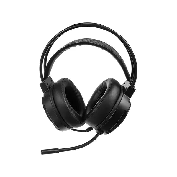 Vezetékes RGB gaming fejhallgató 5.1 surround mikrofonnal, 50 mm hangszórók