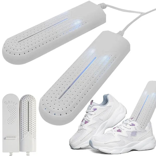 Elektromos cipő- és kesztyűszárító UV-sterilizálóval, 16 W, fehér