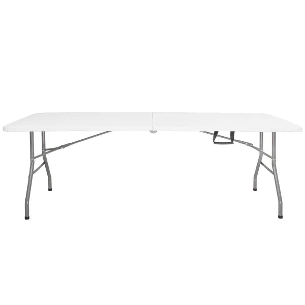 Springos® összecsukható fehér asztal 180x75 cm