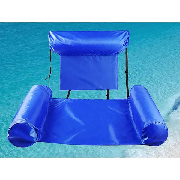 Felfújható vízi fotel matrac, 90 cm széles, medencéhez és tengerpartra