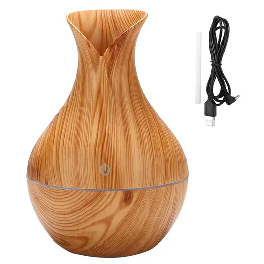 Ultrahangos aroma diffúzor és légnedvesítő, 200 ml, RGB, USB