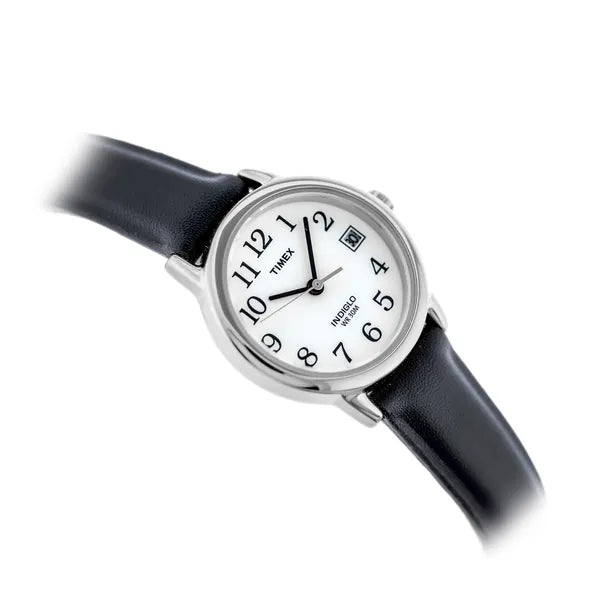 Timex Easy Reader Classic női karóra 25 mm bőrszíj WR30 fehér számlap