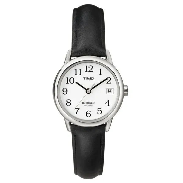 Timex Easy Reader Classic női karóra 25 mm bőrszíj WR30 fehér számlap