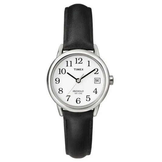 Timex Easy Reader Classic női karóra 25 mm bőrszíj WR30 fehér számlap