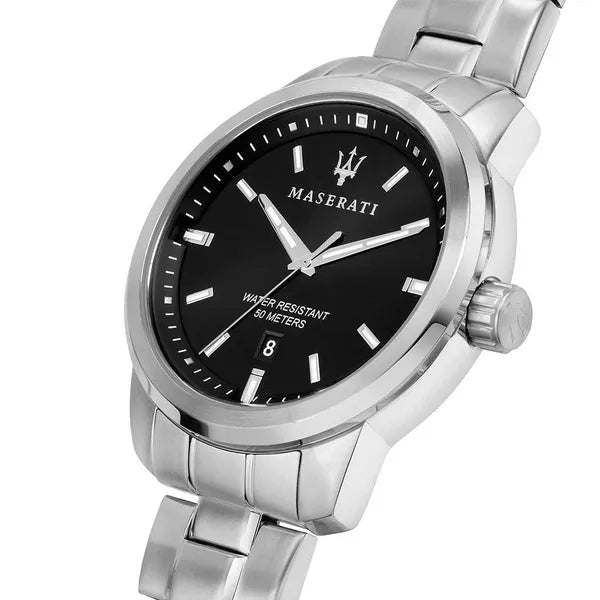 Maserati Successo férfi karóra, rozsdamentes acél, 44 mm, WR100
