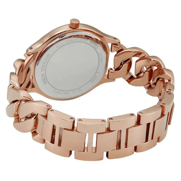 Michael Kors Slim Runway MK7473 női karóra, rózsaarany 38 mm, díszdoboz