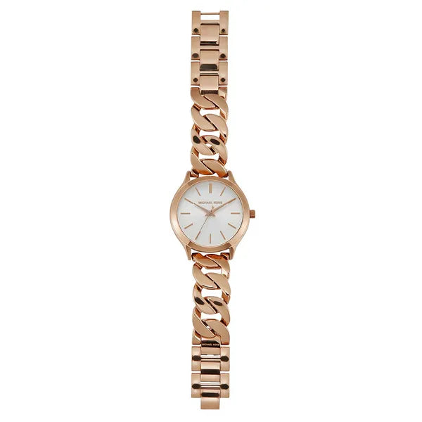 Michael Kors Slim Runway MK7473 női karóra, rózsaarany 38 mm, díszdoboz