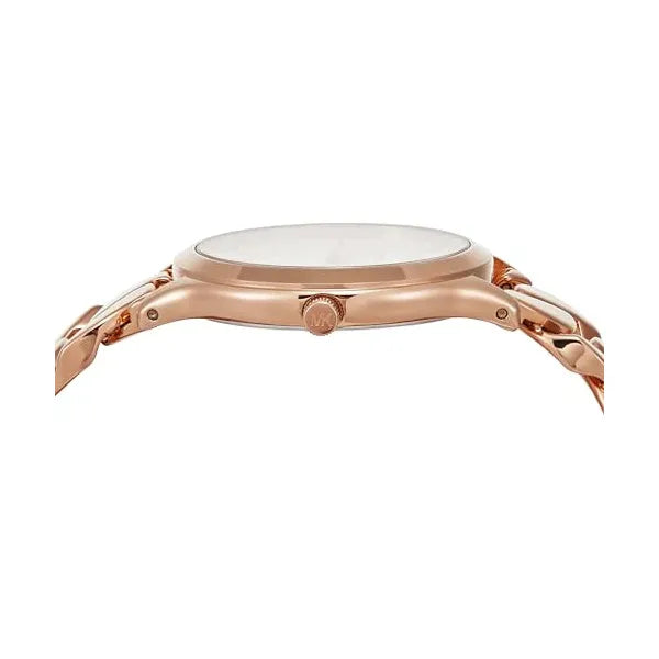 Michael Kors Slim Runway MK7473 női karóra, rózsaarany 38 mm, díszdoboz
