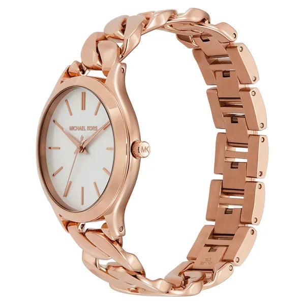 Michael Kors Slim Runway MK7473 női karóra, rózsaarany 38 mm, díszdoboz