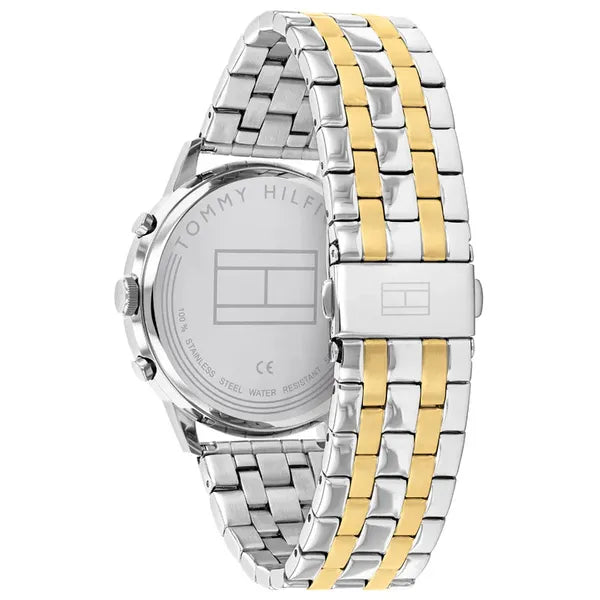 Tommy Hilfiger Legend 1710570 férfi karóra, open-heart, acél bicolor 41 mm