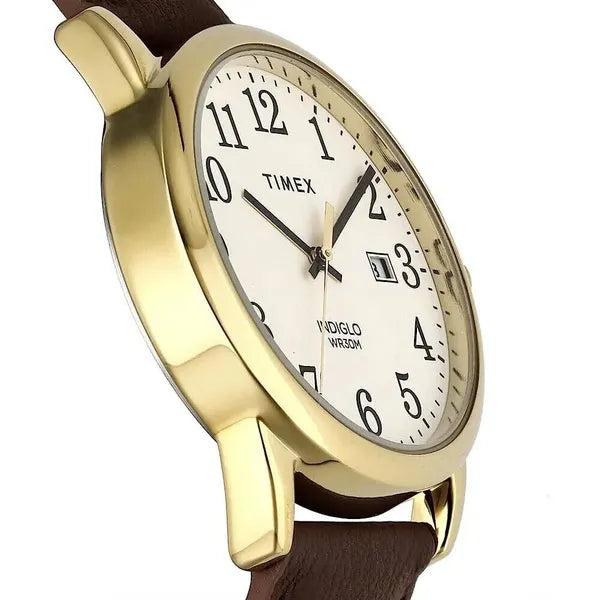 Timex Easy Reader TW2V68900 női karóra, bőrszíj, Indiglo, 30 m