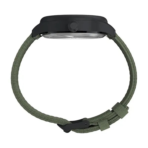 Timex Expedition Field férfi karóra, zöld NATO szíj, kronográf, WR50, 43 mm