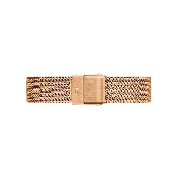 Daniel Wellington Petite Melrose női karóra 28 mm, fekete számlap, rozéarany