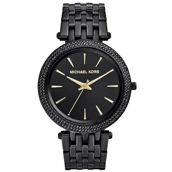 Michael Kors Darci MK3337 női karóra, fekete/arany, rozsdamentes, WR50