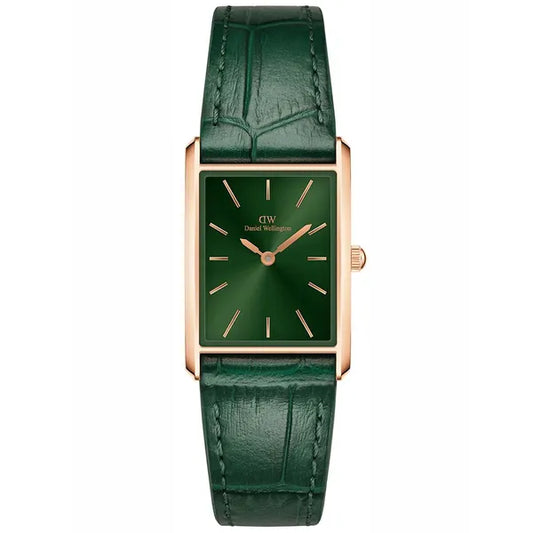 Daniel Wellington Bound Crocodile női karóra zöld bőrszíjjal, 22 mm
