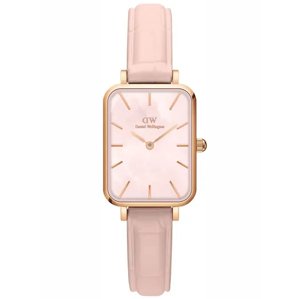 Daniel Wellington Quadro Melrose Pearl női karóra 20 mm, rózsaarany tok