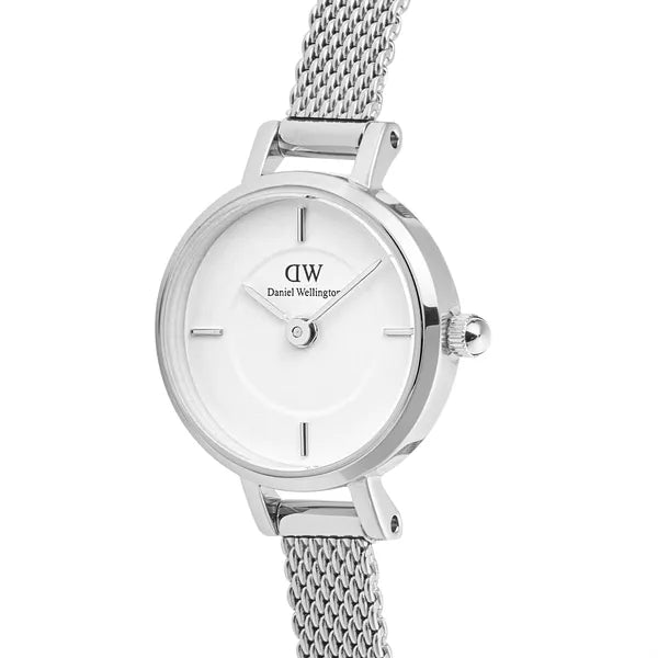 Daniel Wellington Petite Mini női karóra, 19 mm, ezüst rozsdamentes acél