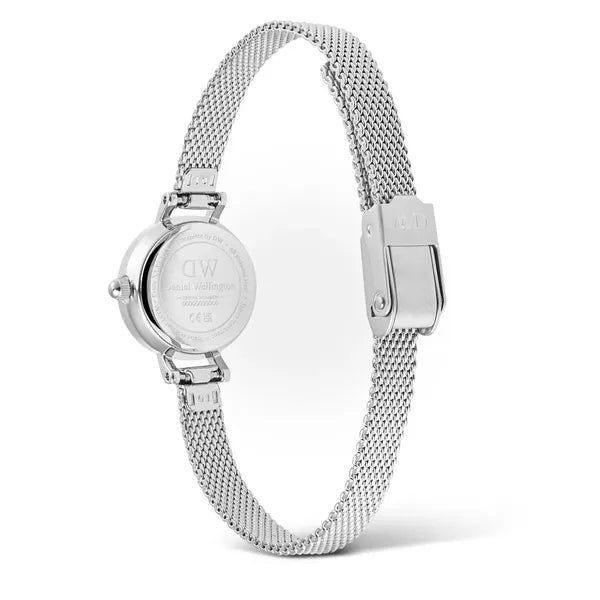 Daniel Wellington Petite Mini női karóra, 19 mm, ezüst rozsdamentes acél