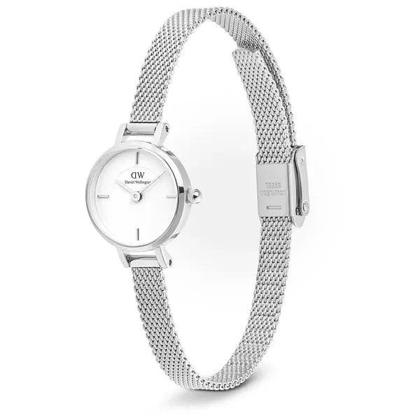 Daniel Wellington Petite Mini női karóra, 19 mm, ezüst rozsdamentes acél