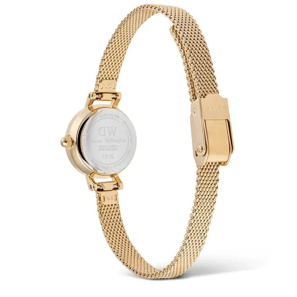 Daniel Wellington Petite Mini női karóra, arany rozsdamentes acél, 19 mm