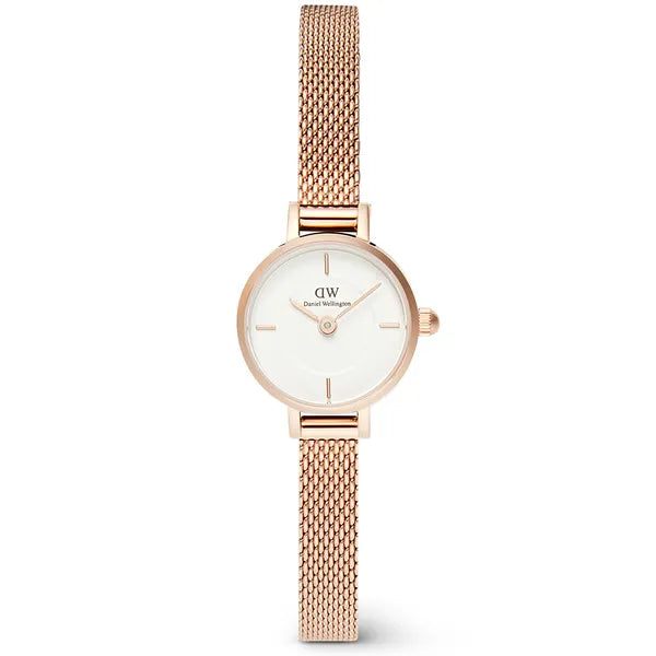 Daniel Wellington női karóra, Petite Mini 19 mm, rozéarany acél