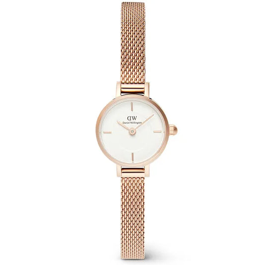 Daniel Wellington női karóra, Petite Mini 19 mm, rozéarany acél