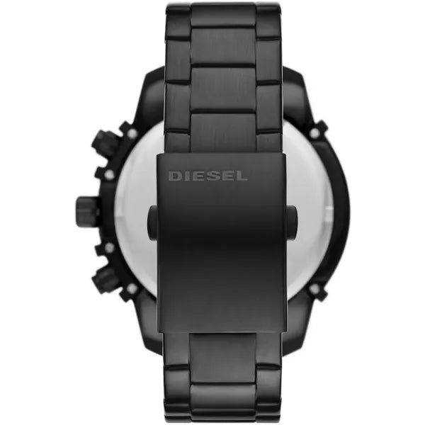 Diesel Griffed DZ4578 férfi kronográf karóra, fekete acél 48 mm