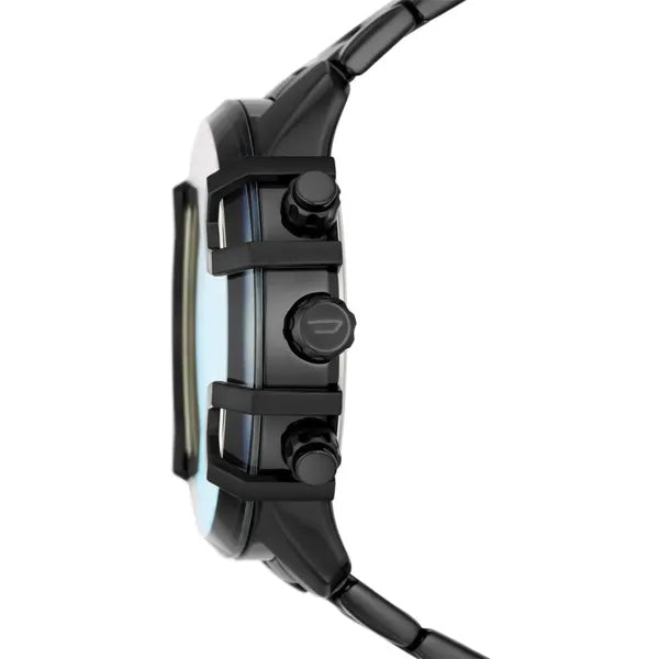 Diesel Griffed DZ4578 férfi kronográf karóra, fekete acél 48 mm
