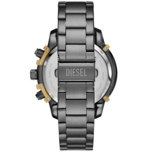 Diesel Griffed DZ4668 férfi kronográf karóra, szürke acél, 48 mm