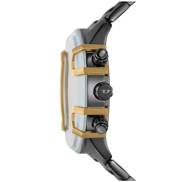 Diesel Griffed DZ4668 férfi kronográf karóra, szürke acél, 48 mm