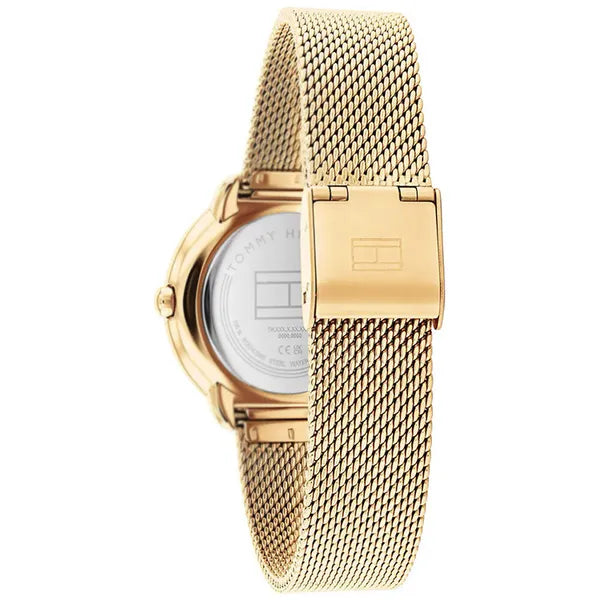 Tommy Hilfiger 1782699 Demi női arany acél karóra, 33 mm, cirkónia
