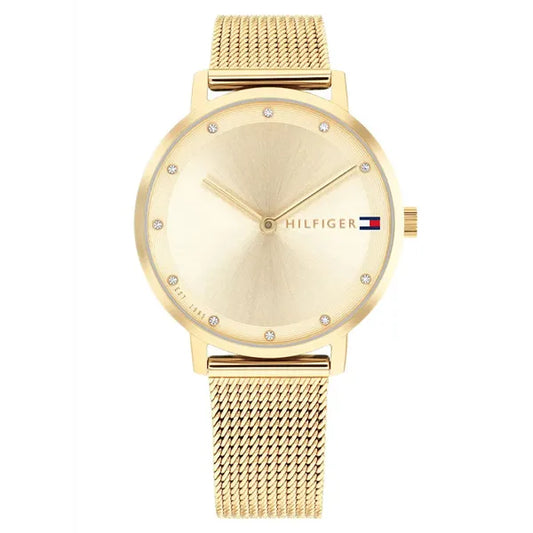 Tommy Hilfiger Pippa 1782728 női karóra, arany nemesacél, 35 mm