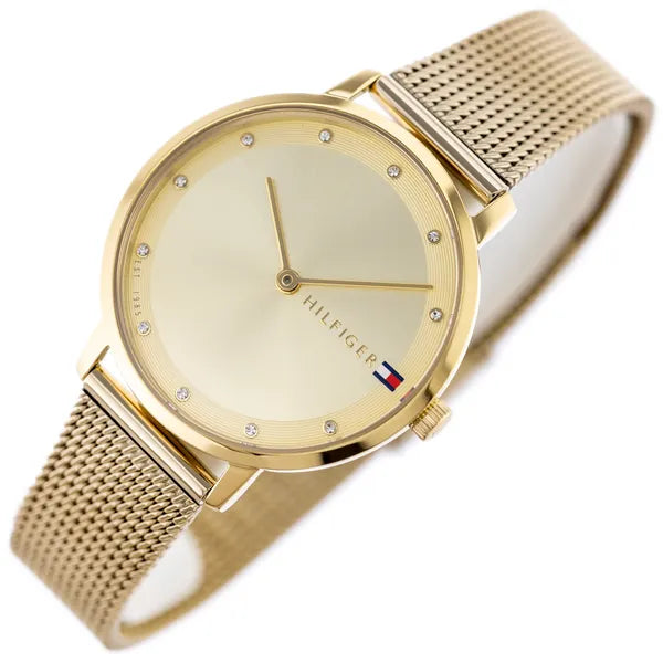 Tommy Hilfiger Pippa 1782728 női karóra, arany nemesacél, 35 mm