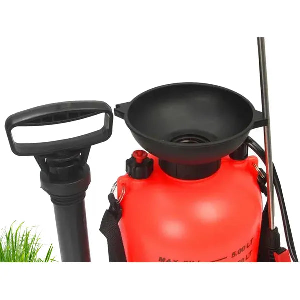 Kerti kézi nyomáspermetező 5 l – 58 cm lándzsával, vállpánttal