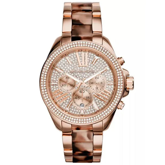 Női karóra rose gold, 42 mm, kvarc, kronográf, WR50 – Michael Kors MK6159