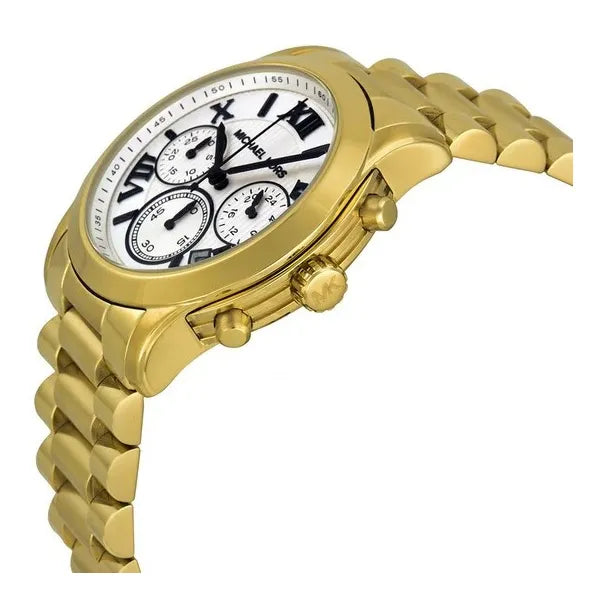 Michael Kors női karóra, arany nemesacél, kronográf, 39 mm