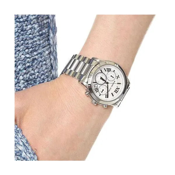 Michael Kors MK5928 női ezüst nemesacél kronográf karóra, 39 mm