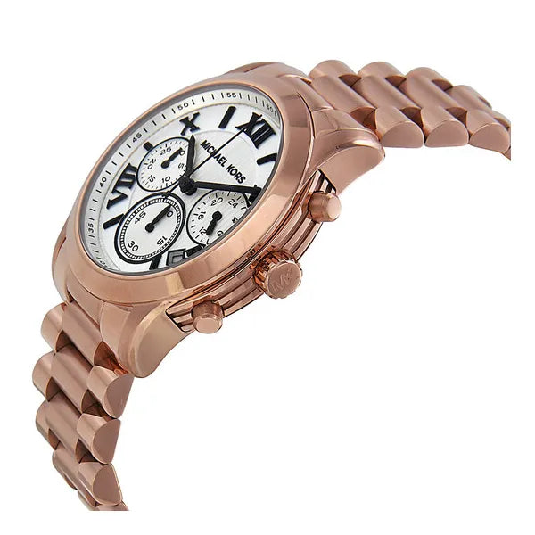 Női karóra Michael Kors MK5929 rozé arany, acél szíj, kronográf, dátumkijelző
