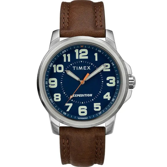 Férfi karóra Timex Expedition Field TW4B16000, 40 mm, bőrszíj, WR50