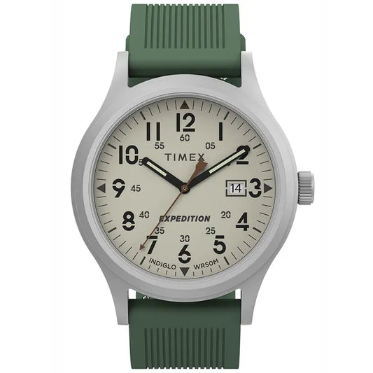 Timex Expedition Scout férfi karóra 40 mm, zöld szíj, WR50