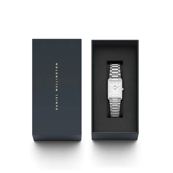 Daniel Wellington női karóra Bound 3-Link DW00100700, ezüst, kvarc
